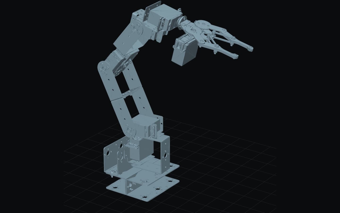 Robotic Arm Simulation screenshot